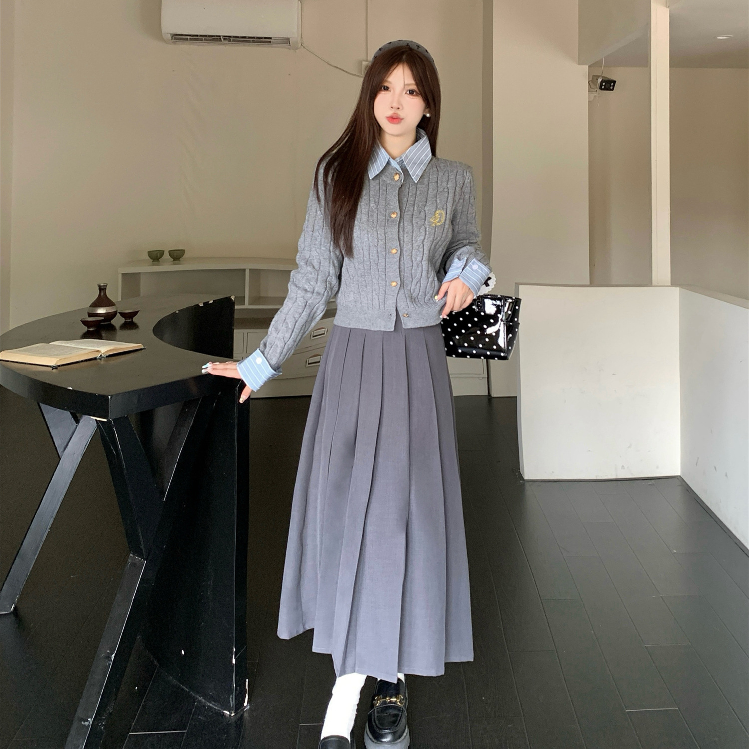   冬  L-4XL 大きいサイズ トップス スカート