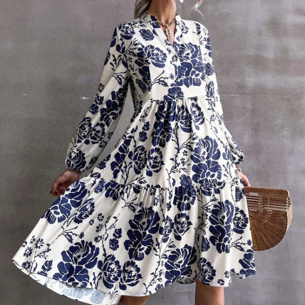 Autumn elegant long-sleeve