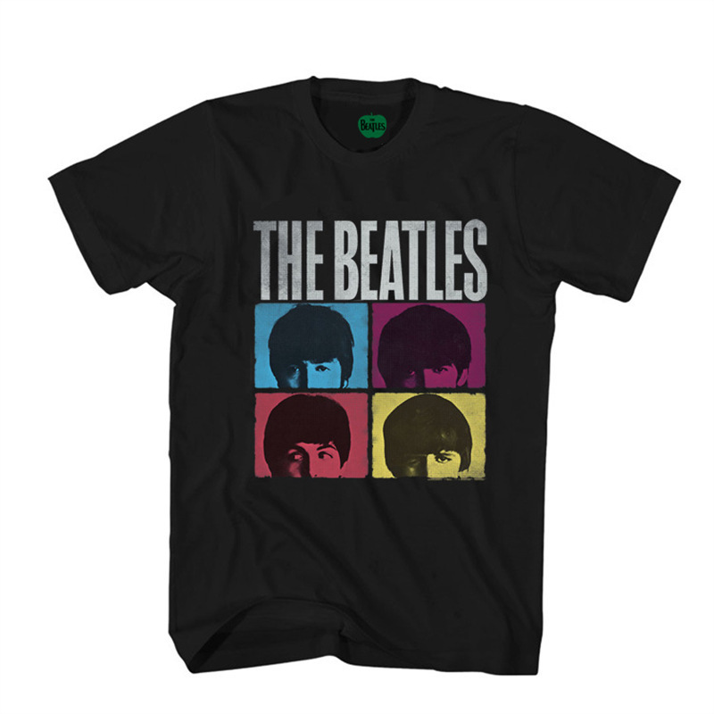 New Beatles Lennon Lennon Beatles Avatar Character Retro Short-Sleeved T-Shirt New Beatles Lennon Lennon Beatles Avatar Character Retro Short-Sleeved T-Shirt