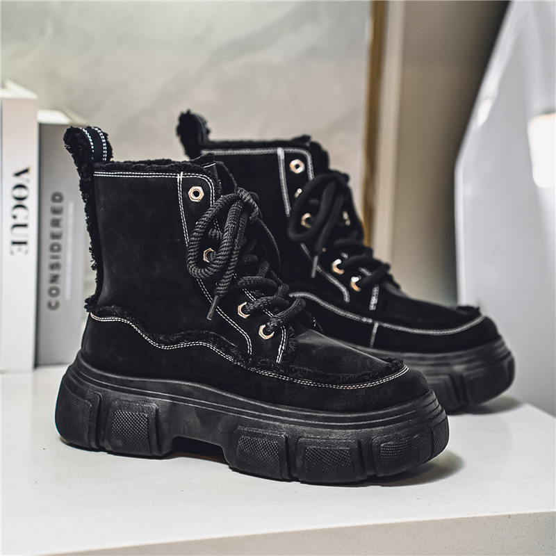 Botas Martin botas de hombre botas de locomotora botas de cuero alta tendencia botas de tamaño grande 2024 otoño invierno nuevas botas al por mayor transfronterizas image 8