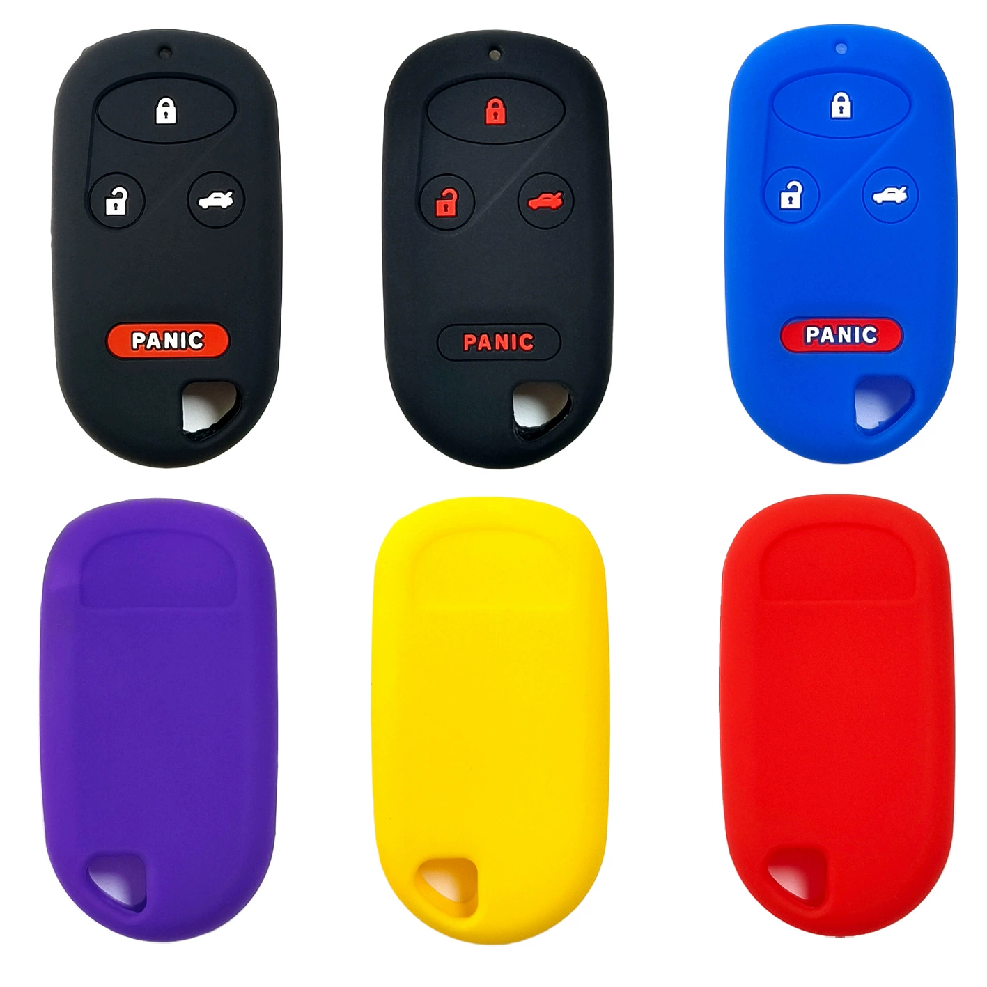 Подходит для старой умной сумки для ключей Honda Sidi с 4 ключами Fengfan Fit CRV Odyssey Accord, силиконовый чехол для ключей