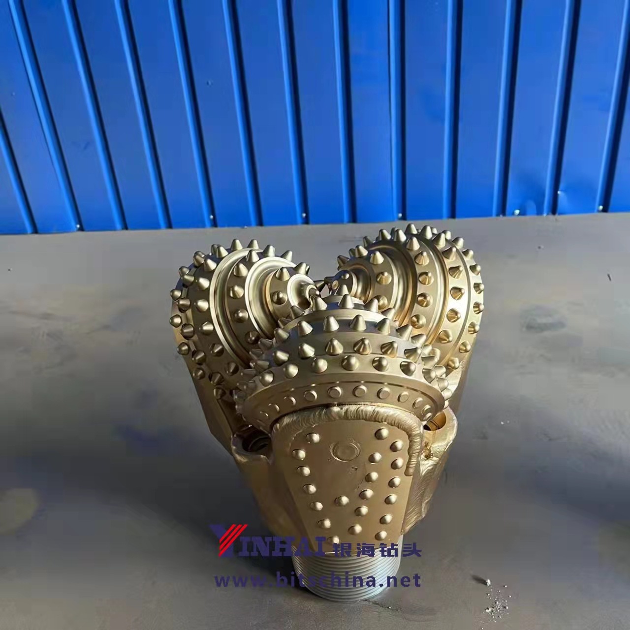 银海钻头厂家供应YHA12 1/4- 637橡胶密封滑动轴承 三牙轮钻头