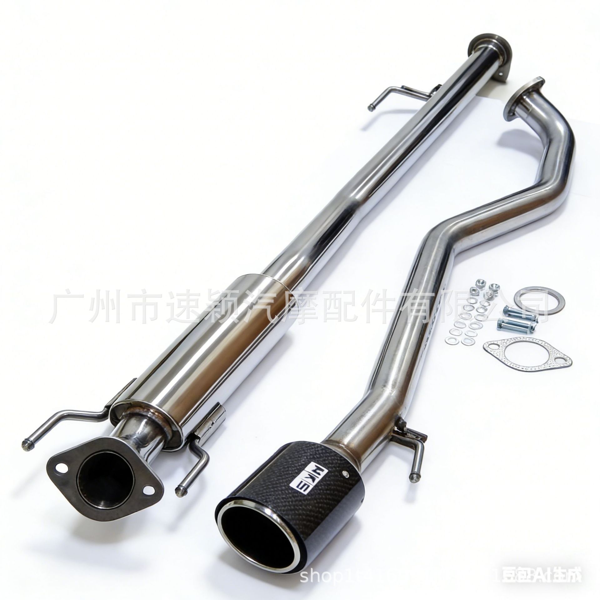 Car Modified Carbon Fiber Exhaust Pipe for Toyota Hilux Revo2015 Kit Off-Road Special