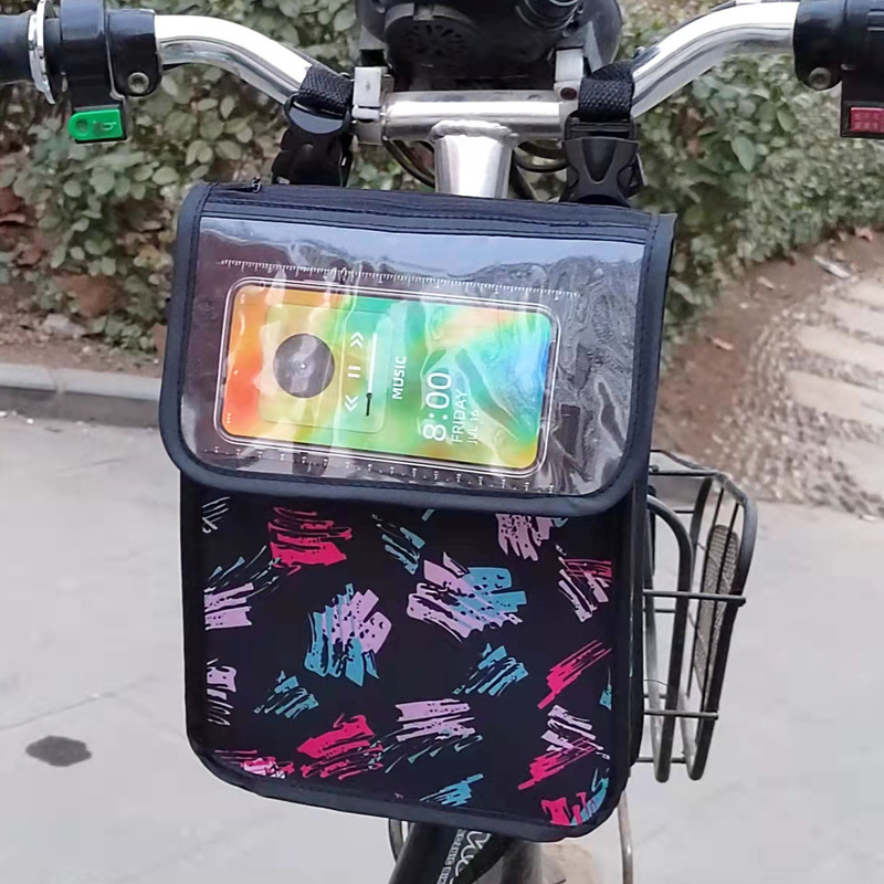 電気自動車の自転車の掛け物は車を包んで前を大容量の立体の収納袋のオートバイを包んで荷物の袋を掛けます。|undefined