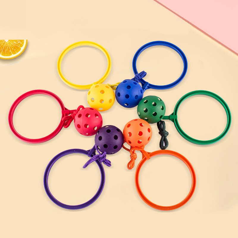 Preschool jumping ball sensory training equipment children's fitness leg-flipping ball bouncy ball outdoor kids single-leg jumping ball