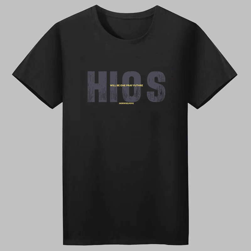 Camiseta de los hombres de verano de moda cómodo suéter estudiante superior estilo coreano slim fit manga corta todo partido simple hombres