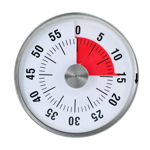 Upgraded retractable stand desktop stainless steel timer visual student cooking time reminder