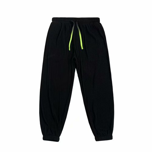 Men's Summer Pants, Thin and Loose Hemlen Pants, Korean Style, 9-inch Men's Sports Pants, Breathable and Cool Casual Bootcut Pants