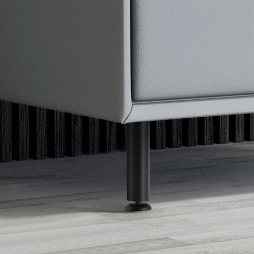Stainless steel anti-slip height increasing sofa legs furniture cabinet adjustable foot pad TV stand legs metal coffee table legs
