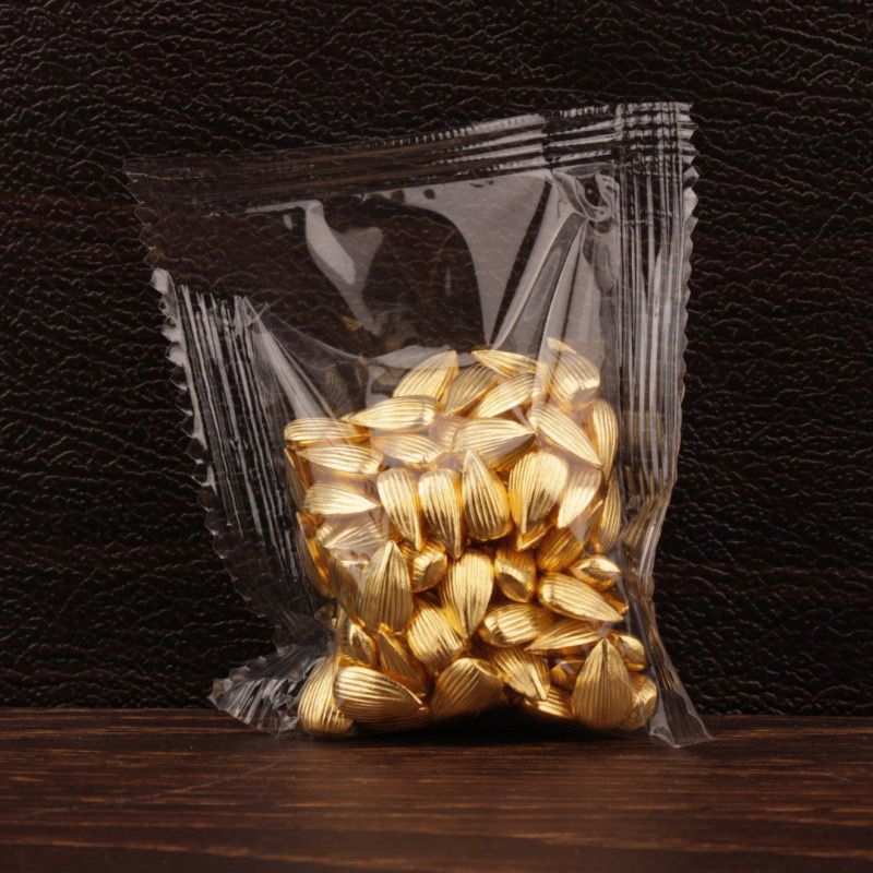 Embalaje en bolsa lingote de plástico 1cm lingote pequeño lingote de oro lingote de la suerte mini marco de fotos de lingotes especial al por mayor