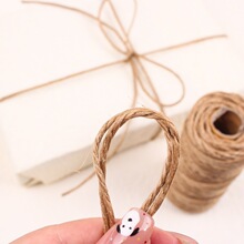 现货热销2.5mm 2mm 打蜡黄麻绳 厂家直销DIY手工编织工艺涂蜡麻绳