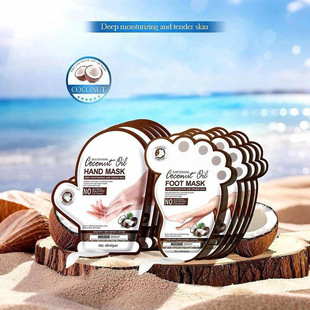 �羳���Q����Coconut Oil Foot MaskҬ������Ĥ��ӱ��������
