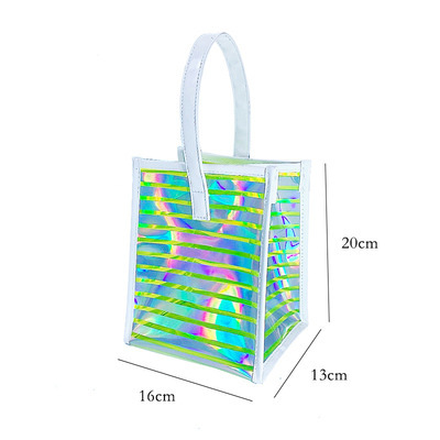 Handheld beach purse PVC