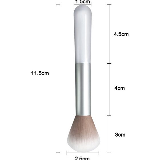 Single Blush Highlight Brush Small Odin Makeup Tool Soft Fiber Hair Brush Brightening Blush Brush