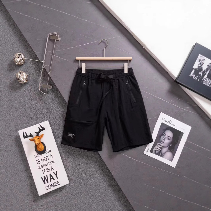 Niaojia Shorts Men's Outdoor Retro Sports Hiking Camping Summer Water-Repellent Elastic Waist Quick-Drying Loose Fit