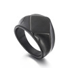 Fashionable ring hip-hop style stainless steel, suitable for import, European style
