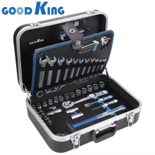 GOODKING 118 pcs手动工具套装汽车修理工具套件机械工具箱家用套