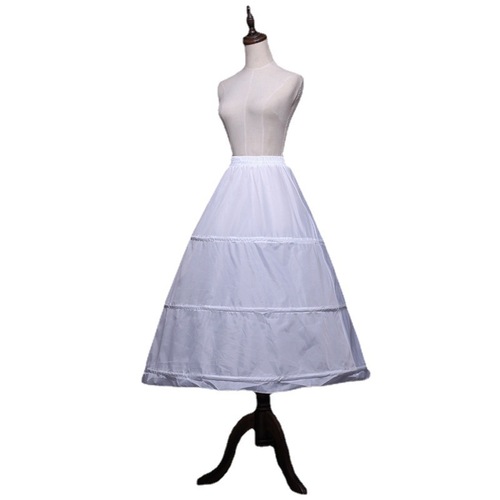 Wedding dress bustle wedding lining 3 steel elastic waist good fabric three circle petticoat photo studio store manufacturer wholesale