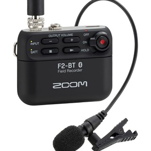 Zoom F2-BT lavalier Bluetooth 32-bit floating recording