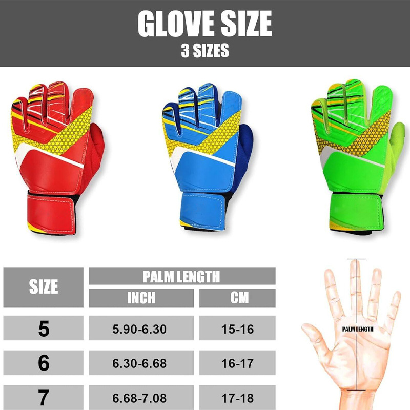 Wholesale Sliding and Abrasion-Resistant Goalkeeper Gloves for Professional Football Matches and Training
