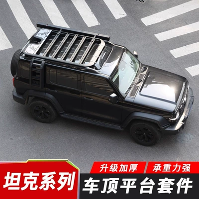 Raptor/H9 Ladder Travel Expansion, Roof rack