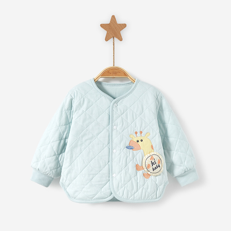 Bebé abrigo otoño y el invierno de los niños fino acolchado engrosado Top niñas cardigan abrigo ropa abrigo los niños ropa invierno