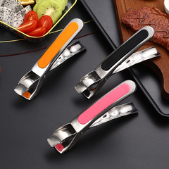 Jieyang bowl clip stainless steel heat-resistant tray holder kitchen small tools household bowl dish clip general merchandise tray lifter