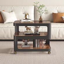 客厅沙发2024新款奶油茶几移动现代床头边柜轻奢置物架小推车