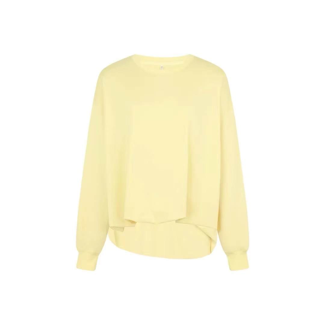 美y. 浪花二号卫衣 人气小花旦前短后长捏-a483【不退不换】