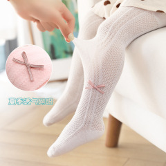 夏季女童連褲襪超薄款絲襪外穿網眼襪兒童打底褲寶寶春秋連體防蚊