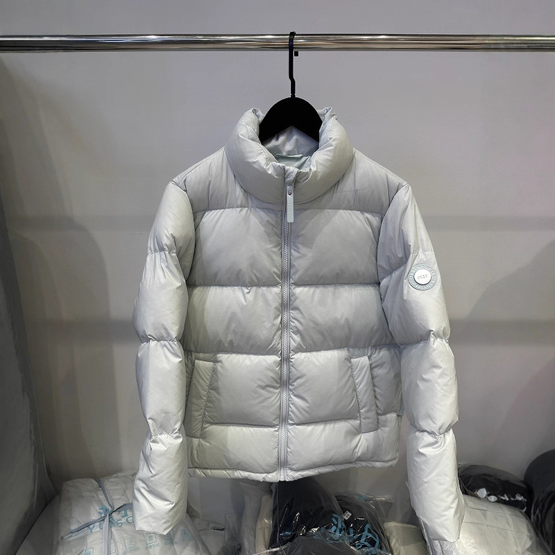 短款羽绒服女爆款2025冬季新款90白鸭绒加厚小个子情侣面包服外套|undefined