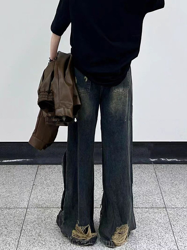 Modische Retro-Jeans