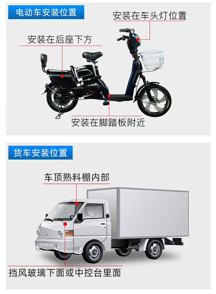gps Beidou locator 4G Car electric car car motorcycle truck anti-theft satellite Chase j line fixed instrument