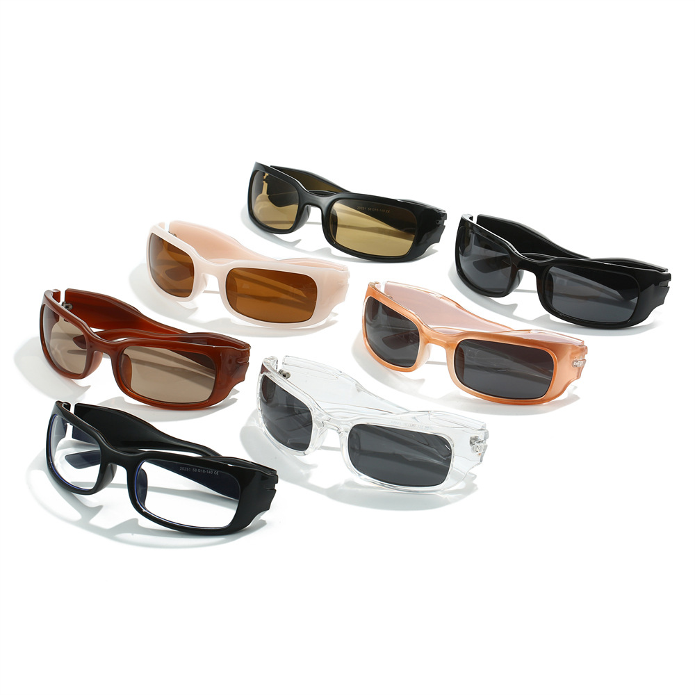 2024 ventas directas de la fábrica nueva transfronteriza y2g futuro estilo gafas de sol moda calle tiro gafas de sol hombres y mujeres al aire libre