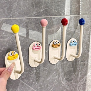 Hairband Headband Storage Rack Bathroom Hair Accessories Hairpin Rubber Band Hook Hair Rope Storage Artifact Dopamine