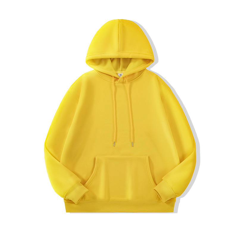 Sudadera de algodón puro para niños, con capucha y forro polar de 500g, uniforme de grupo, camiseta publicitaria cultural, ropa de trabajo personalizada con impresión de logotipo