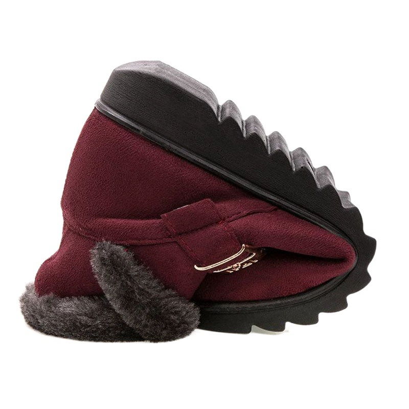 Зимняя Новая Старая Пекинская Тканевая обувь, женская теплая хлопковая обувь больших размеров 42 ярда и 43 ярда для пожилых людей, хлопковая обувь, поколение волос