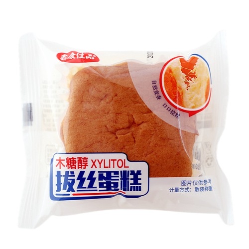 无糖精食品肉松拔丝蛋糕整箱软面包忌糖零食糖友适合中老年人早餐