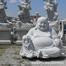 石雕弥勒佛清代早期 大肚弥勒佛石像 自有矿山多种石材任选