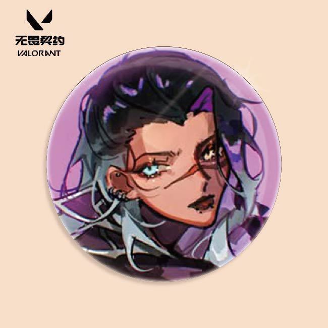 バージバッジ、Valorant、Jiefeng、Mudie、二次元周辺アクセサリー|undefined
