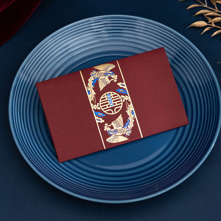 請帖2021婚禮創意喜帖酒紅網紅請柬打印結婚邀請函卡婚慶用品批發