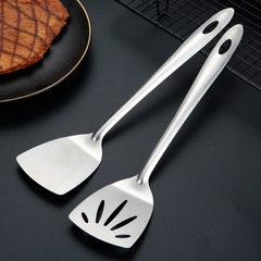201 kitchen utensil set stainless steel kitchen utensils spatula leaking cooking spatula bare pointed tail steak spatula Japanese spatula