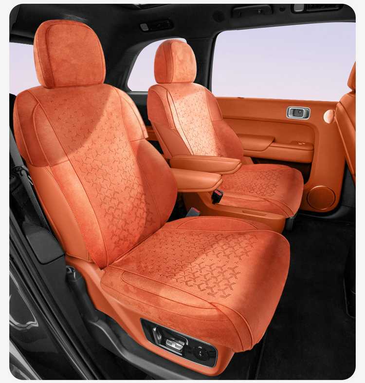 Car Seat Cover for Li Auto i8 All Seasons Rams Suede