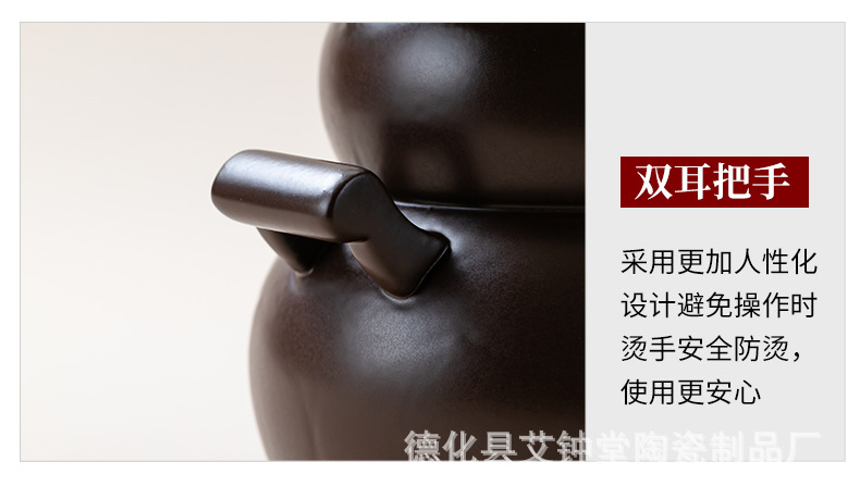 Wen Yang Guan Moxibustion Jar Large Ceramic Warming Cup with Fire Bowl for Navel and Body Moxa Therapy quality and texture
