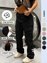 S 51014 Loose Cargo Pants with Pockets ���ɹ�װ��