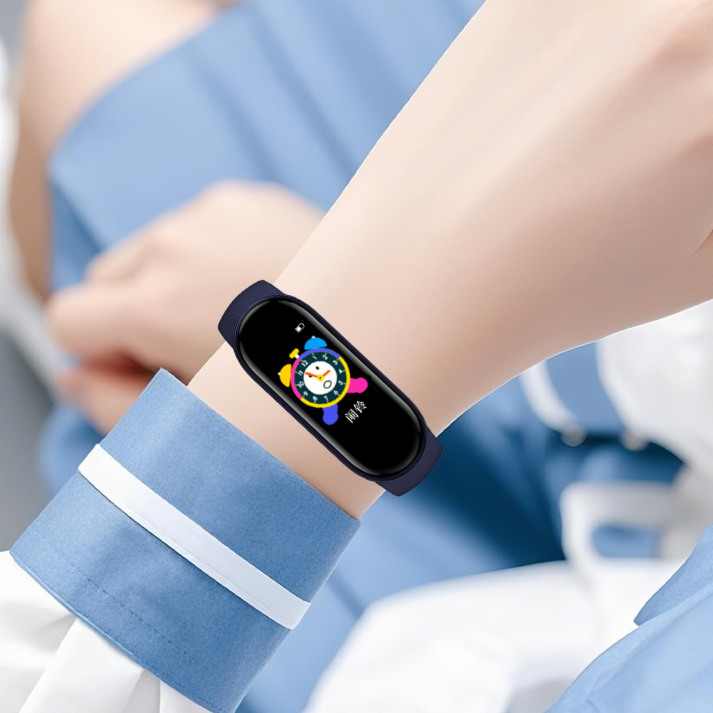 V8 Smart Alarm Clock Bracelet, Student-Specific Silent Vibrating Alarm Clock, Men's and Women's Sports Digital Watch, No App Required