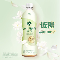 统一低糖阿萨姆茉莉奶绿奶茶茶饮料绿茶群木其他广东密封常温瓶装