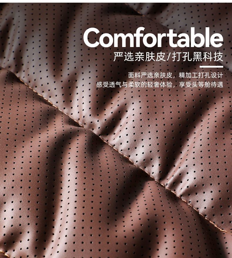 Universal car seat cushion for all seasons, high-end Nappa leather car seat pad, single piece suitable for Mercedes-Benz and BMW seat covers