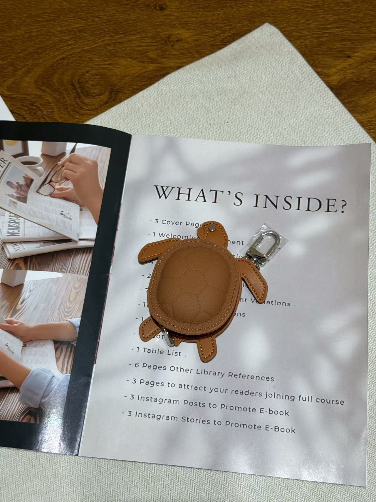 갈색 선물 상자