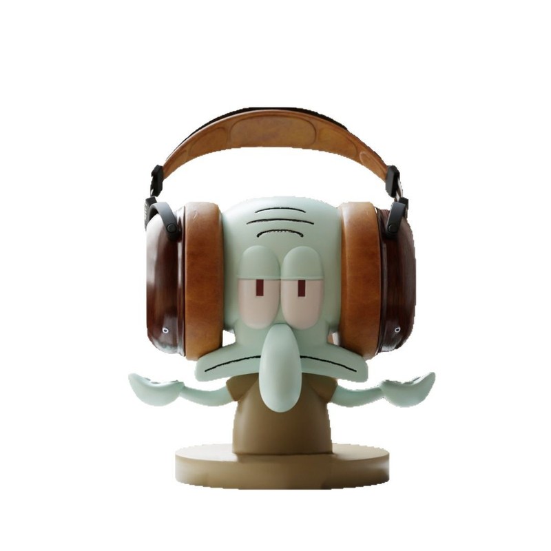 Squidward イヤホン収納ヘッドセットスタンドデスクトップストレージ e スポーツクリエイティブヘッドセットハンガーヘッドフォンディスプレイスタンド|undefined